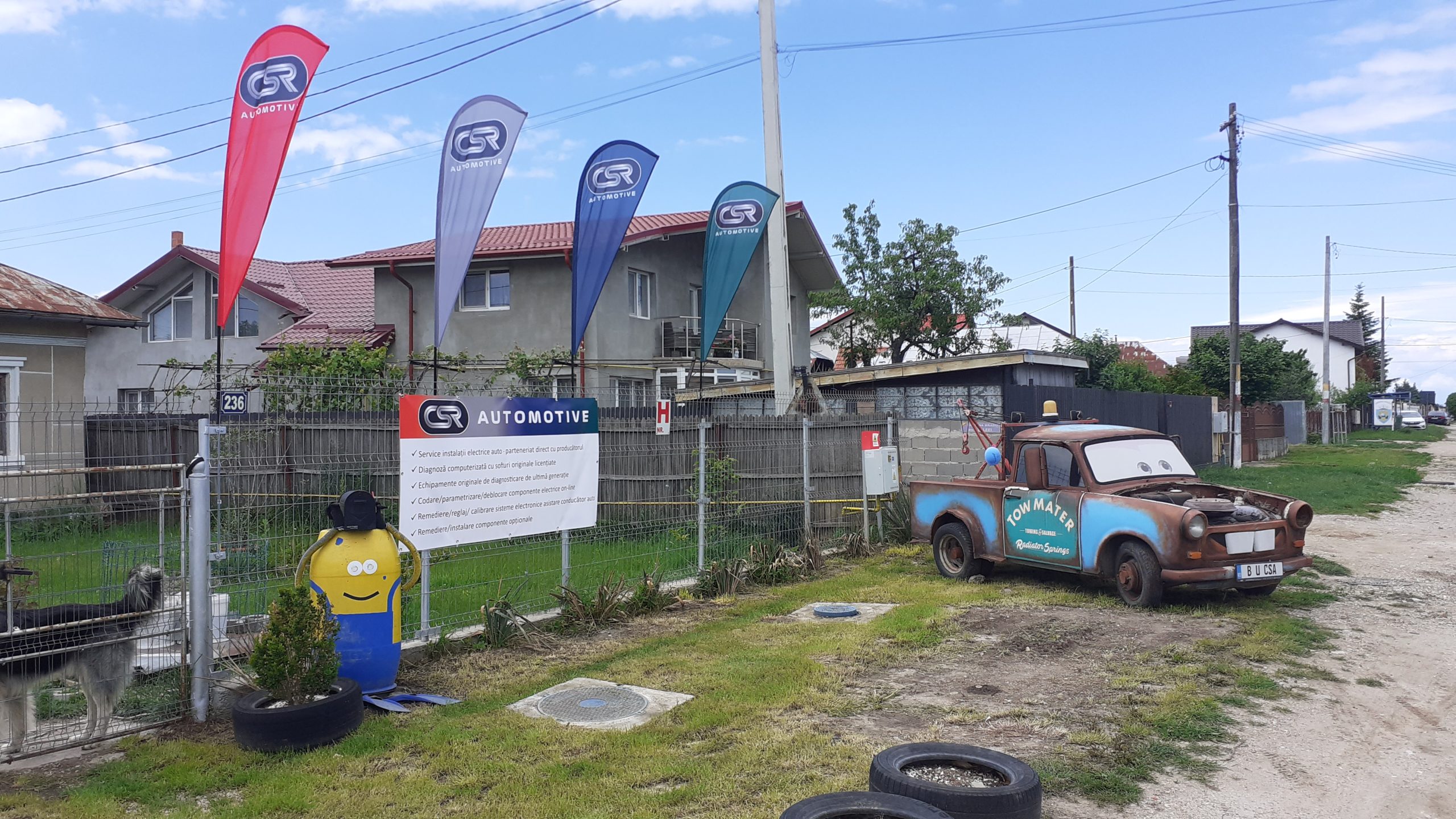Intervenție de electrică auto în service-ul CSR Automotive din Bradu, lângă Pitești